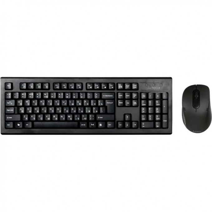 Клавиатура + мышь A4TECH BLOODY USB беспроводная черные 7100N
