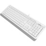 Клавиатура A4TECH BLOODY FSTYLER FK10 USB серо-белая FK10 WHITE