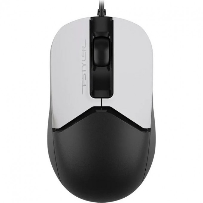 Мышь A4TECH BLOODY FSTYLER оптическая USB бело-черная FM12 PANDA