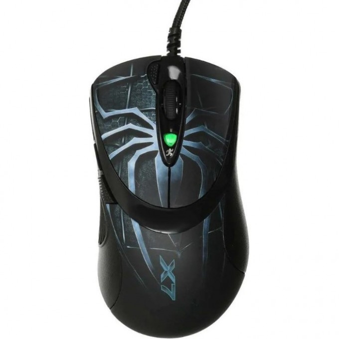 Мышь A4TECH BLOODY OSCAR EDITOR XL-747H лазерная USB голубая XL-747H (BLUE SPIDER)