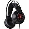 Наушники с микрофоном A4TECH BLOODY G430 2.2м мониторные оголовье черные G430 BLACK
