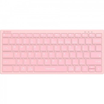 Клавиатура A4TECH FSTYLER FBX51C MULTIMEDIA SLIM BLUETOOTH RADIO USB розовая