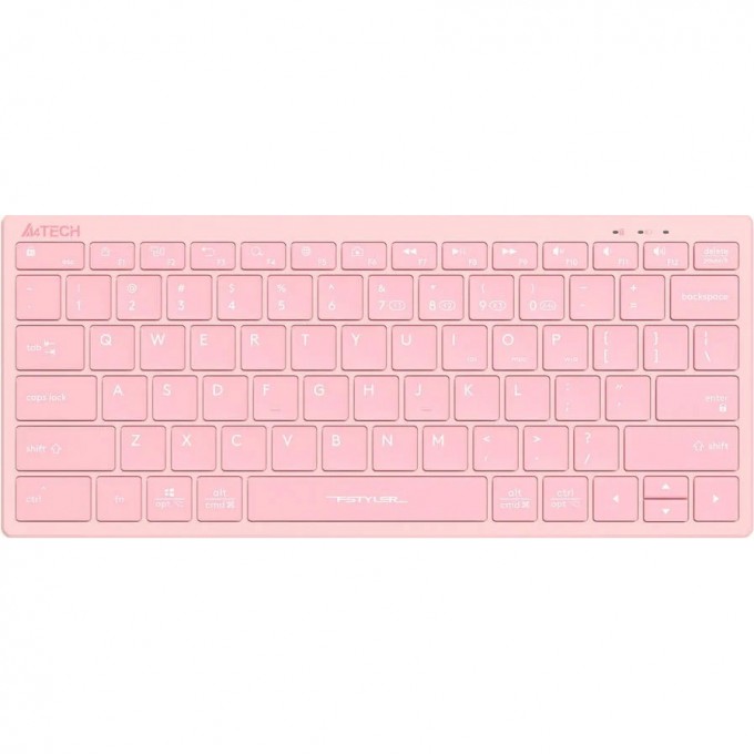 Клавиатура A4TECH FSTYLER FBX51C MULTIMEDIA SLIM BLUETOOTH RADIO USB розовая FBX51C PINK