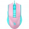 Мышь A4TECH BLOODY L65 MAX оптическая USB розовый/голубой L65 MAX/SKY PINK