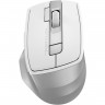 Мышь A4TECH FSTYLER FG45CS AIR для ноутбука оптическая беспроводная 2000dpi USB белый/серебристый FG45CS AIR USB (SILVER WHITE)